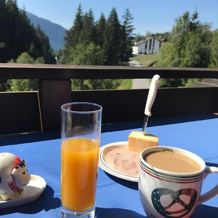 Ferienwohnung Laax Mit Traumblick, Grossem Balkon Und Terrasse Екстер'єр фото
