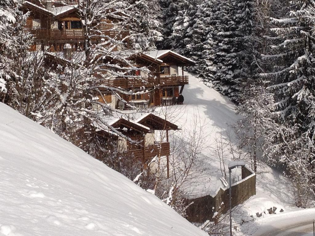 Ferienwohnung Laax Mit Traumblick, Grossem Balkon Und Terrasse Екстер'єр фото