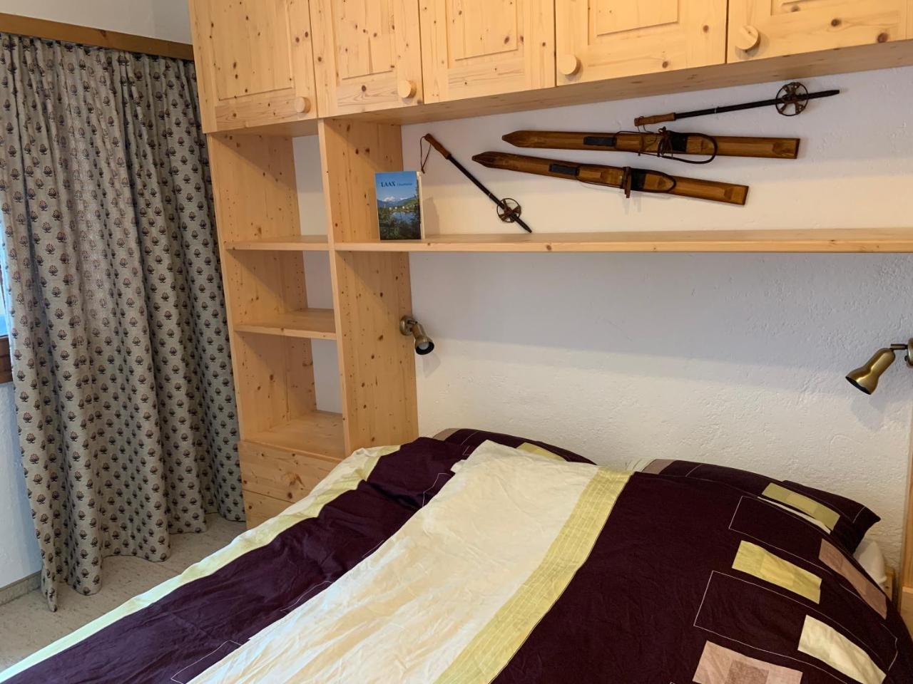 Ferienwohnung Laax Mit Traumblick, Grossem Balkon Und Terrasse Екстер'єр фото